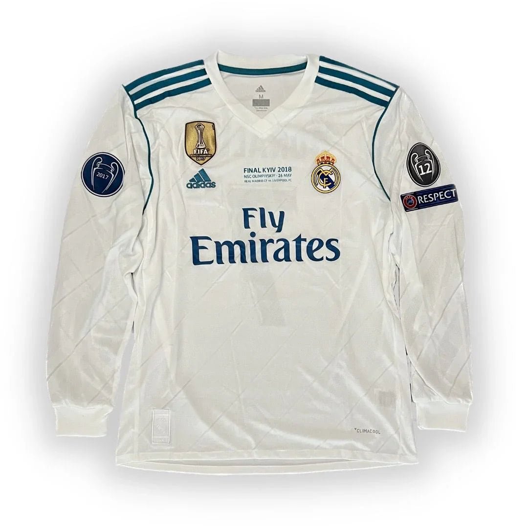 2017 - 18 - REAL MADRID HOME LONG SLEEVE | RETRO - MODU CLUB EU